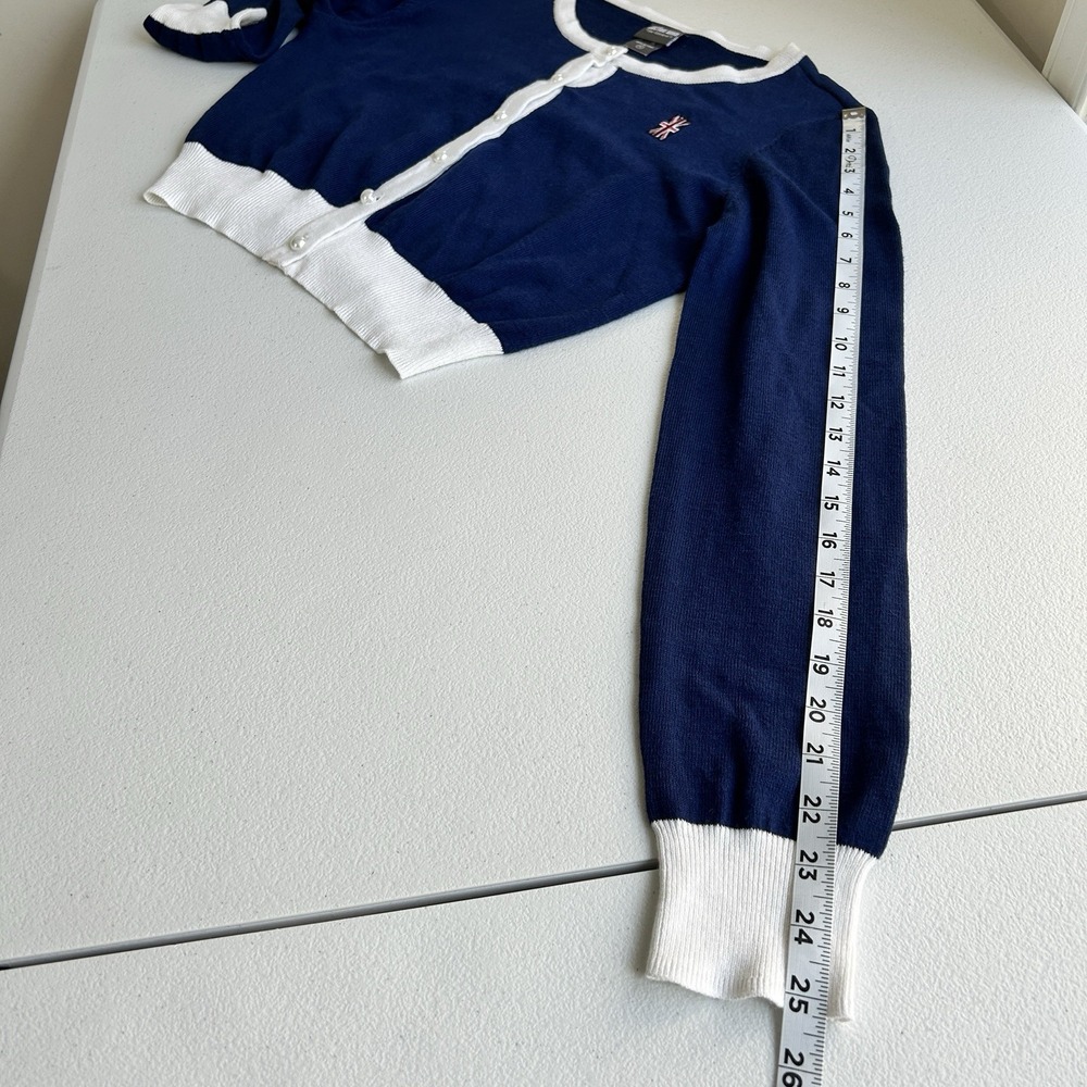 Her Universe Preppy Dr Who Cardigan Women S Academia Ivy Style Eccentric British - Picture 4 of 11